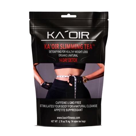Sweating in a sauna to lose water weight. . Kaoir slimming tea reviews
